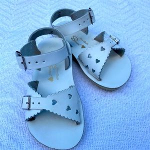 Sun-San Sweet White Summer Sandals
